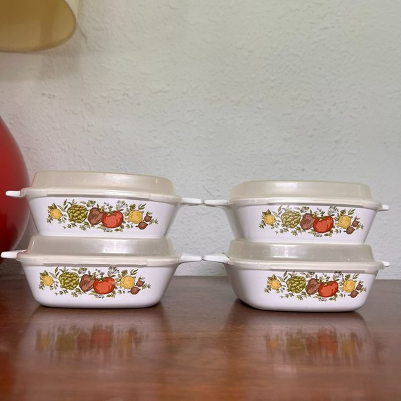Corningware Kitchen Vintage Corning Ware Spice Of Life Style P4b